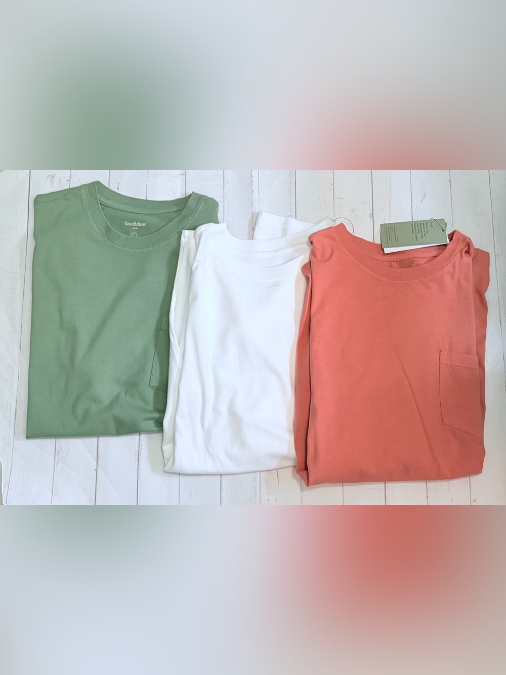 Set of 3 Goodfellow & Co T-Shirts Size Large NWT